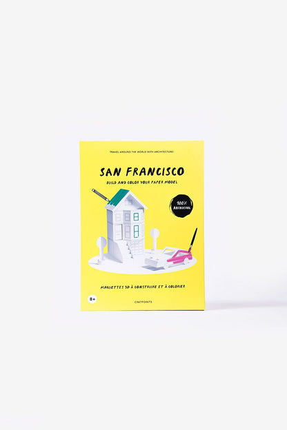 Jouet en papier à construire - San Francisco